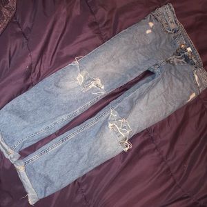 H&M boyfriend jeans size 6